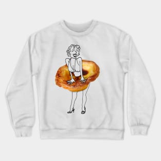 Pastel de nata - Marilyn's skirt Crewneck Sweatshirt